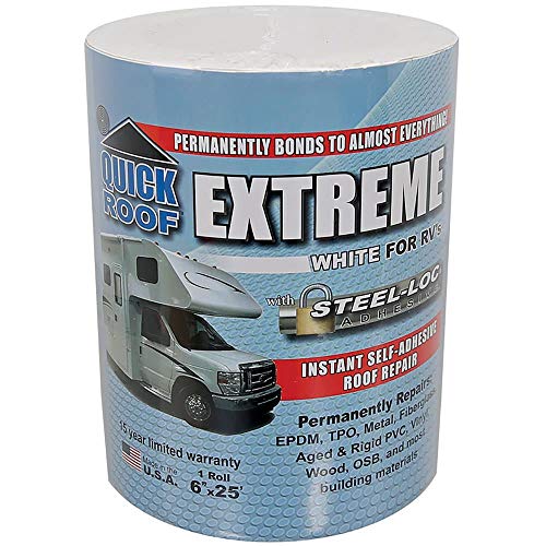 Cofair UBE625 Quick Roof Extreme White 6" x 25'