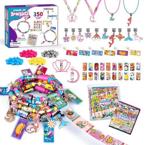 Kit de fabrication de bracelets autocollants, le cadeau d'anniversaire créatif idéal