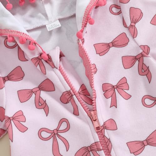 Image of Girls Terry Cloth Swim Cover Up Zip Up Hooded Bathing Suit Coverup Wraps Rufled Kids Pool Beach Robe Cover-Up Dress