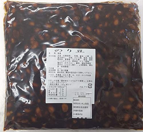 水上食品 佃煮 のり豆 1kg×16P 業務用 つくだ煮