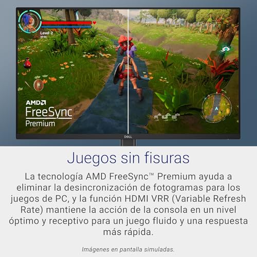 Monitor Gaming DELL SE2425HG Full HD con panel Fast IPS y tasa de refresco a 200Hz 4