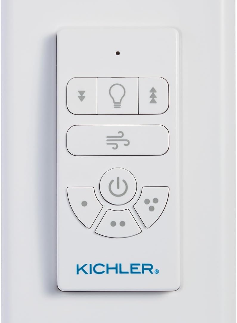 AC Standard Limited Function Handheld Remote Control System, Modern, Slim Design, 3 Speed Settings, Breeze Mode, 370126