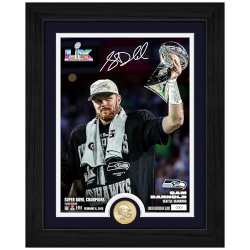 Highland Mint Sam Darnold Seattle Seahawks Super Bowl LX Champions 13