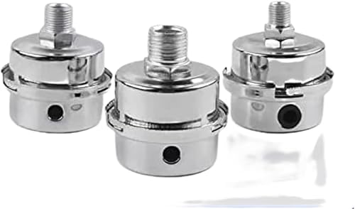 LonESA Metal Boutique HL018200AV - Filtro silenciador de compresor de aire galvanoplastia, compatible con Campbell Hausfeld, Husky, Sears Compresor