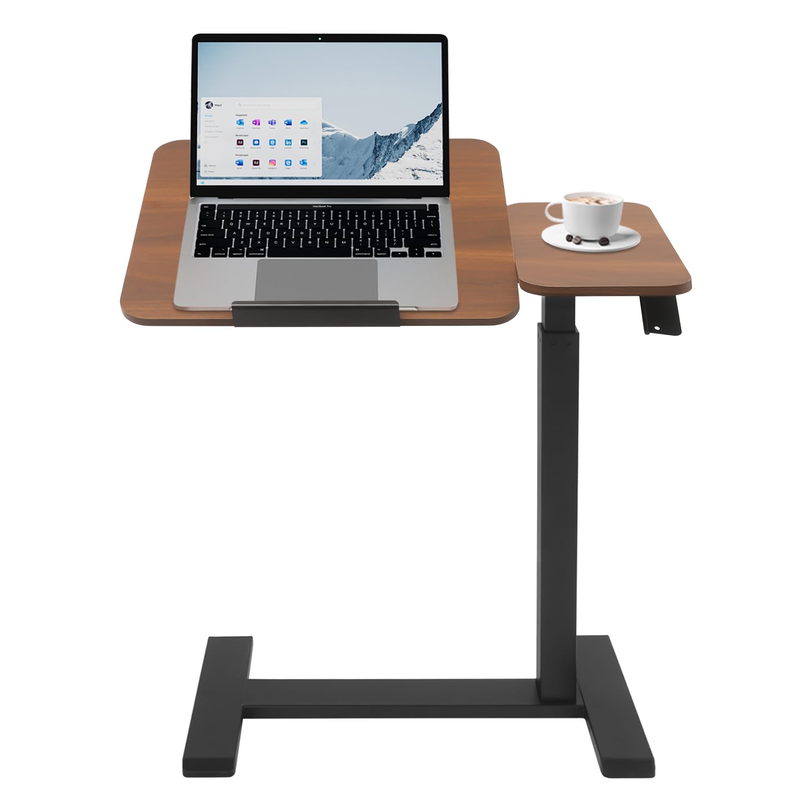 Bureau Debout Bureau Portable pour Ordinateur Portable avec roulettes, Table Debout Réglable en Hauteur, Bureau Roulant Facile À Assembler, pour Canapé- lit (Color : Blanc, S : 60 * 39 * 60-80cm Bureau Debout Bureau Portable pour Ordinateur Portable avec roulettes, Table Debout Réglable en Hauteur, Bureau Roulant Facile À Assembler, pour Canapé- lit (Color : Blanc, S : 60 * 39 * 60-80cm