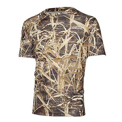 AUSCAMOTEK Crew Neck Short Sleeve Camo T-Shirt for Hunting3