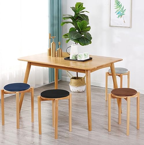 Coussin pour tabouret rond rigide : mousse mémoire de forme antidérapante - 8