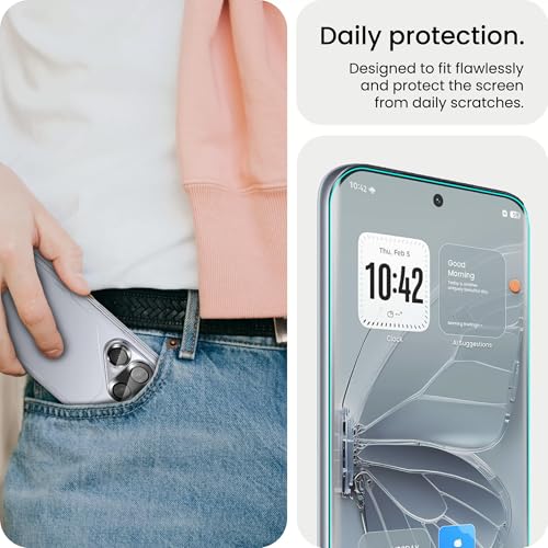 Image of FIRST MART Tempered Glass Camera Lens for Tecno Pova Curve 2 With Installation Kit | Militry-Grade Gorilla Screen Guard & Black Metal Camera Rings Lens Protector | Edge to Edge Coverage | Black