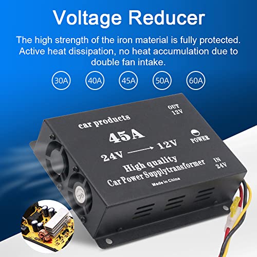 ERYUE Redutor de tensão direta 24Volt Step Down para 12Volt VoltBuck Regulador Transformador de tens