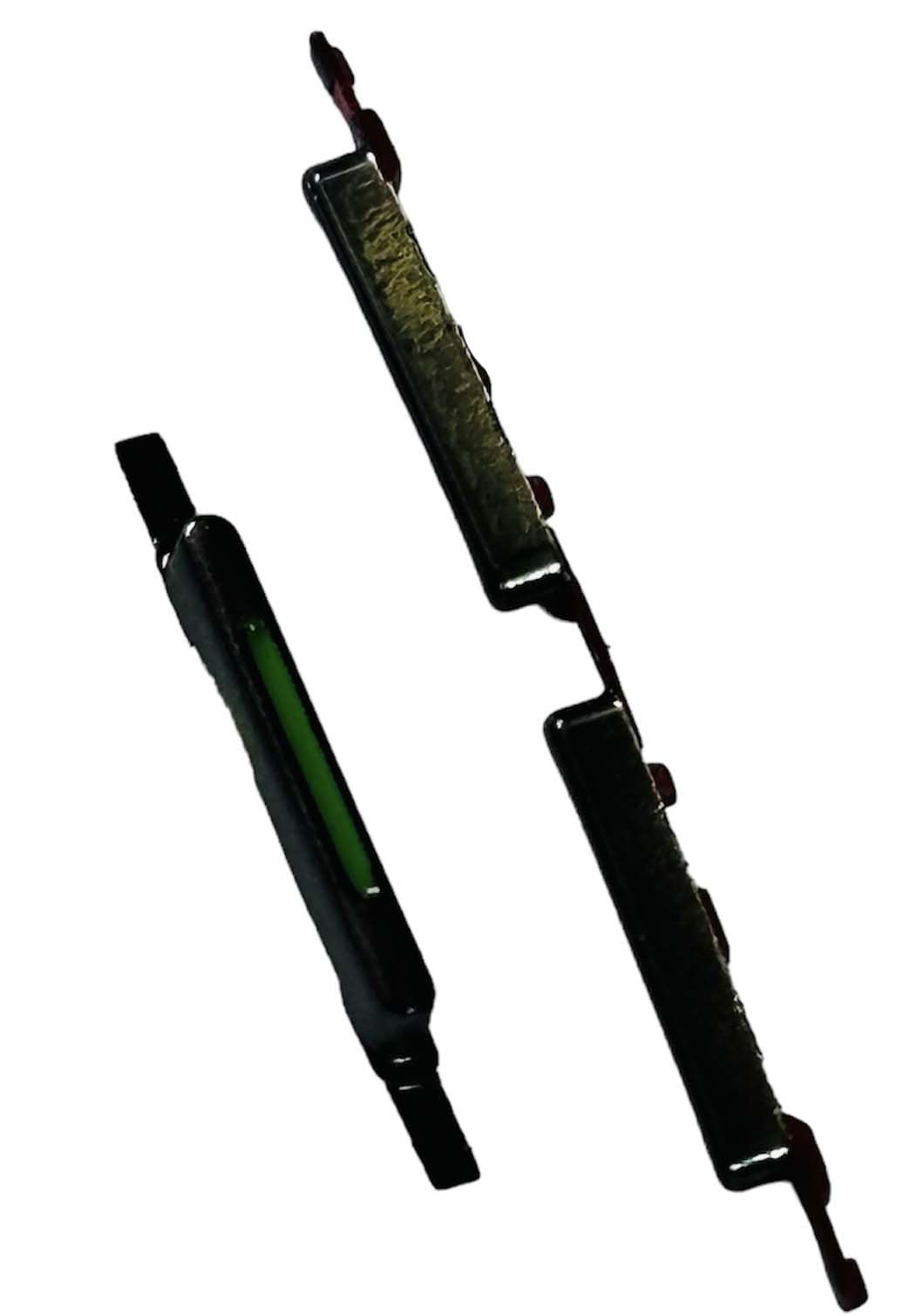 Backer The Brand Compatible with Oppo A5 (2020) Replacement Body Side Key Popwer and Volume Button Out Rubber Black