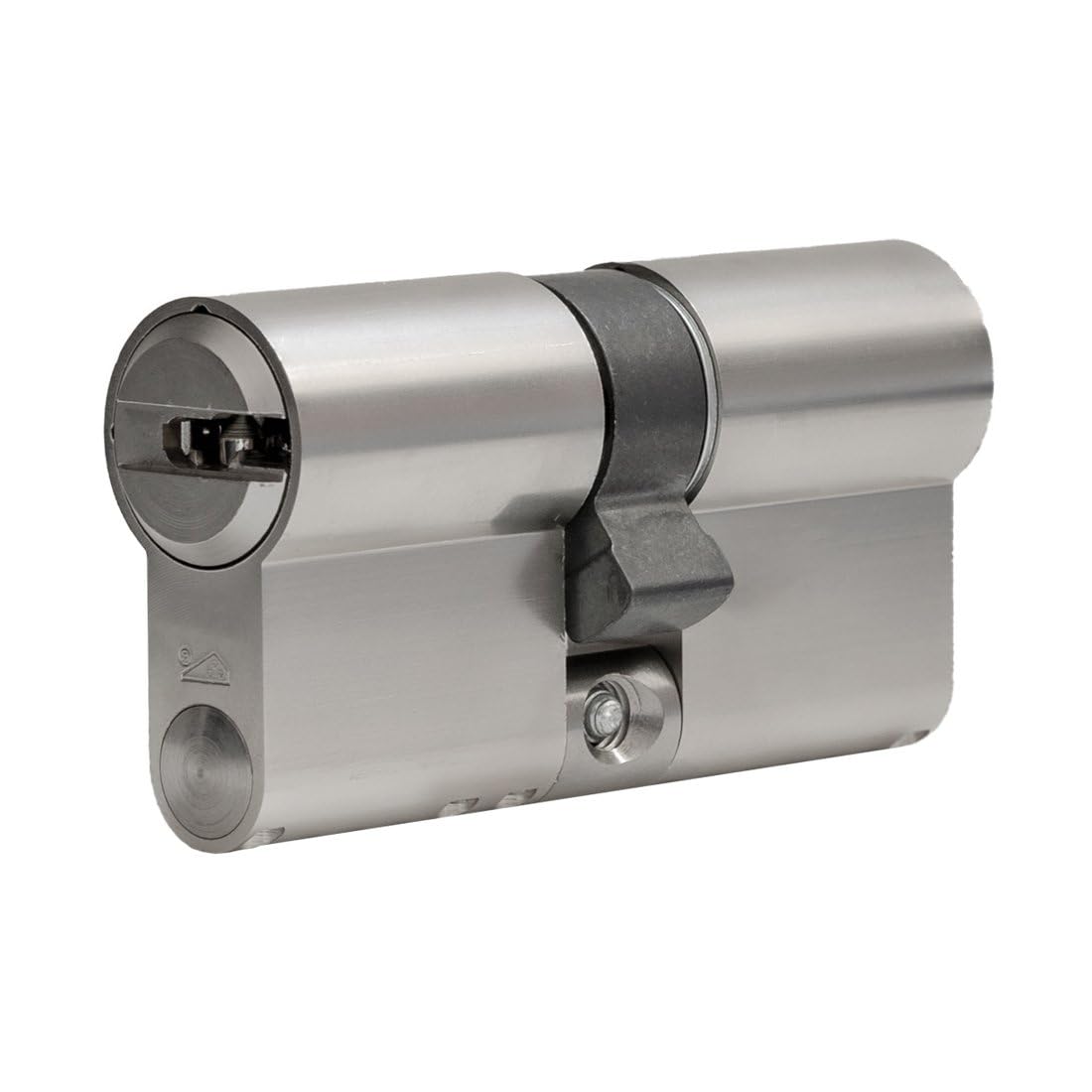 ABUS Bravus.2500 MX Magnet Doppelzylinder 30|30 | Sicherheitszylinder mit Magnet-Technologie | Höchster Kopierschutz | Patentschutz bis 2038 | 5 Schlüssel + Sicherungskarte | Einzelschließend