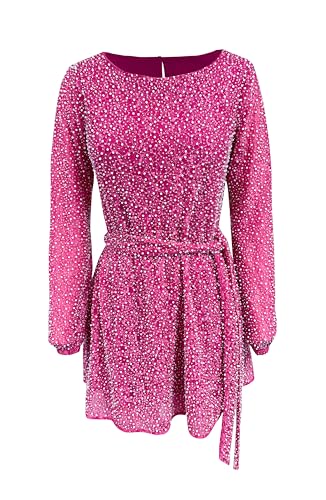 Dress the Population Women's Kirsi Shift Mini Dress4