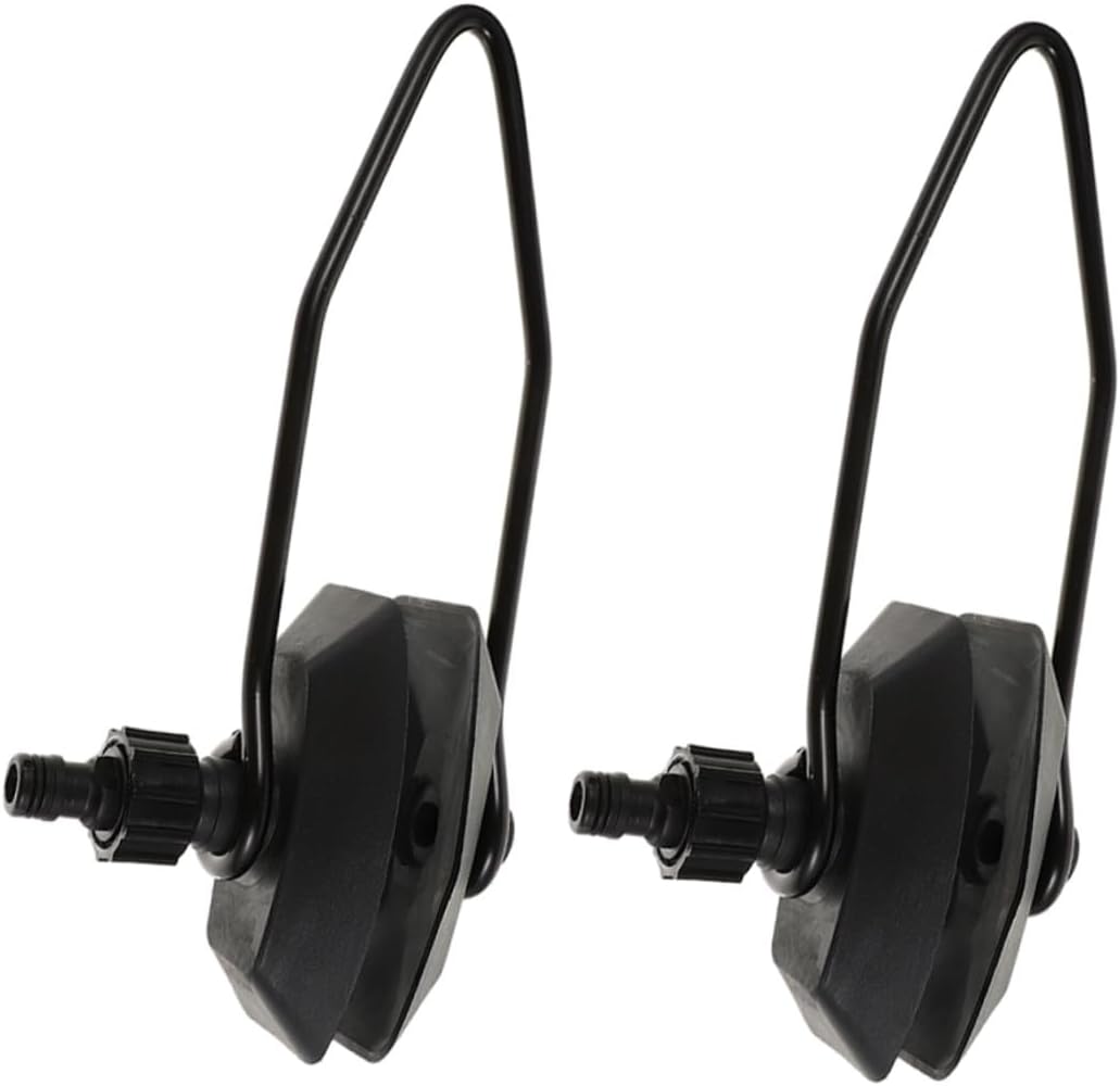 2pcs Outboard Motor Flusher Boat Ear Muffs Marine Engine Cleaner Boat Flushing Tool Compatible Garden Hose for Maintenance