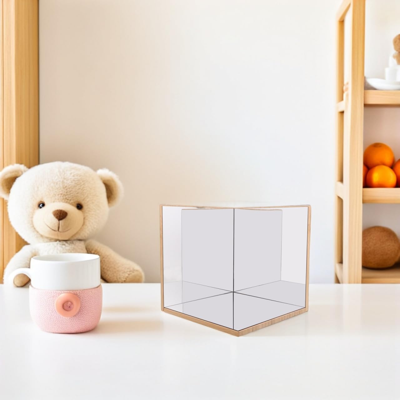VICASKY Montessori Spiegel Satz Kleiner Winkelreflexionsspiegel aus Kindersicherem Material Vorschul Wissenschaftsspielzeug für Entdeckung und Sensorische