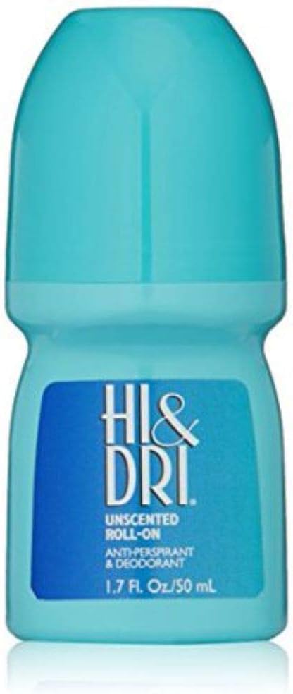 Antiperspirant, Roll-On, Unscented, 1.7 Ounce (Pack of 5)