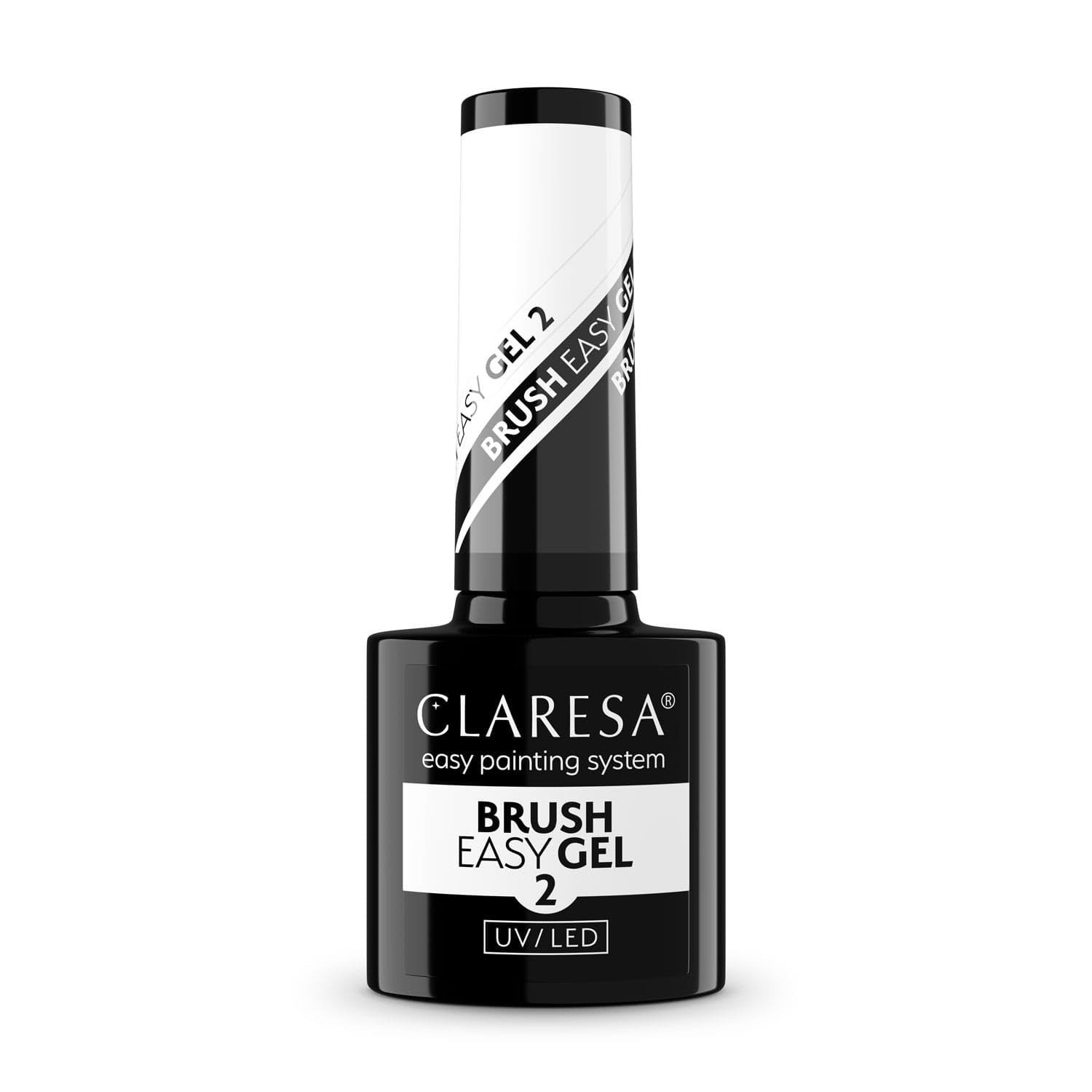 Claresa Easy Brush Żel Do Paznokci w Pędzelku 2 Półtransparentny Mleczny 5g
