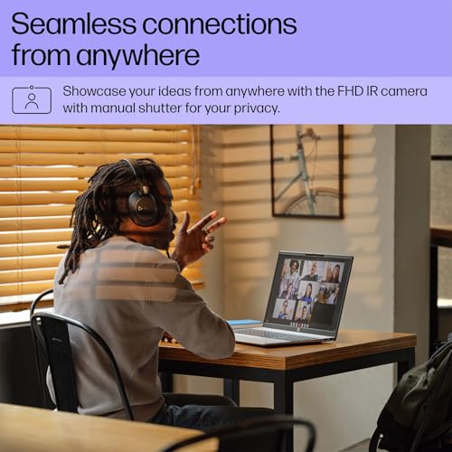 Image of HP OmniBook 5 16 inch 2K Touchscreen Laptop | AMD Ryzen AI 7 350 Processor | 16GB DDR5 RAM | 2TB PCIe SSD | Win 11 | Backlit Keyboard | Wi-Fi 6 & Bluetooth 5.4 | for Enhanced Productivity & Creativity