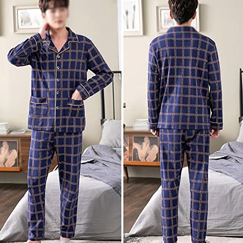 Generisch 2026 pyjama heren pyjama comfortabel, eenvoudig, lange mouwen