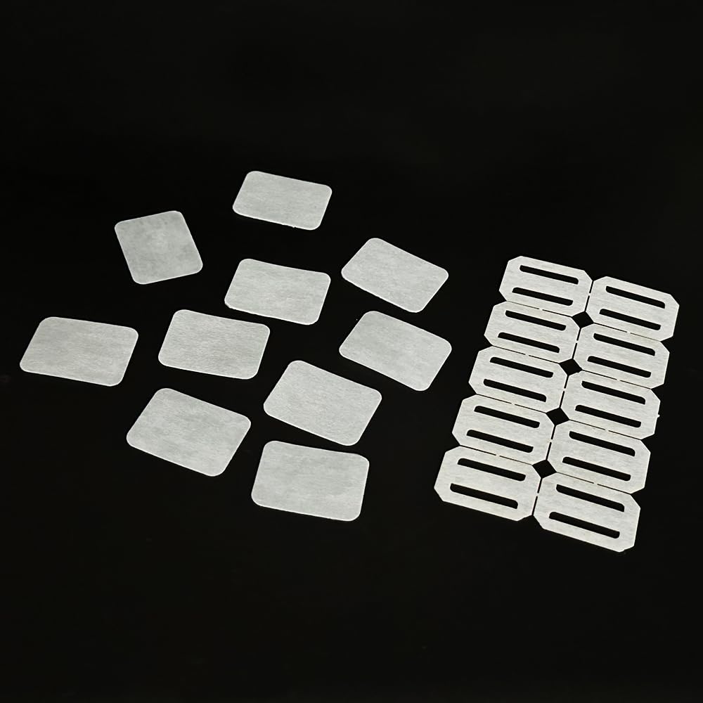 URIMPAVIDO 20PCS RC Plane Hinge Folding Leaf Paper Hinges Model Aileron Tail Wing Connector for RC Airplane Aircraft Qulicopter DIY Model Plane Fix Wing Parts (Shape 2)