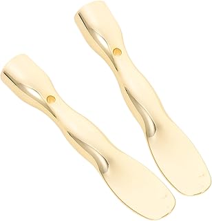 6 Peças De Creme Para Os Olhos Em Bastão Colheres De Metal Massageador Para Os Olhos Massageador Portátil Portátil Rolo De Creme Para Os Olhos Colher Facial De Metal Massageador