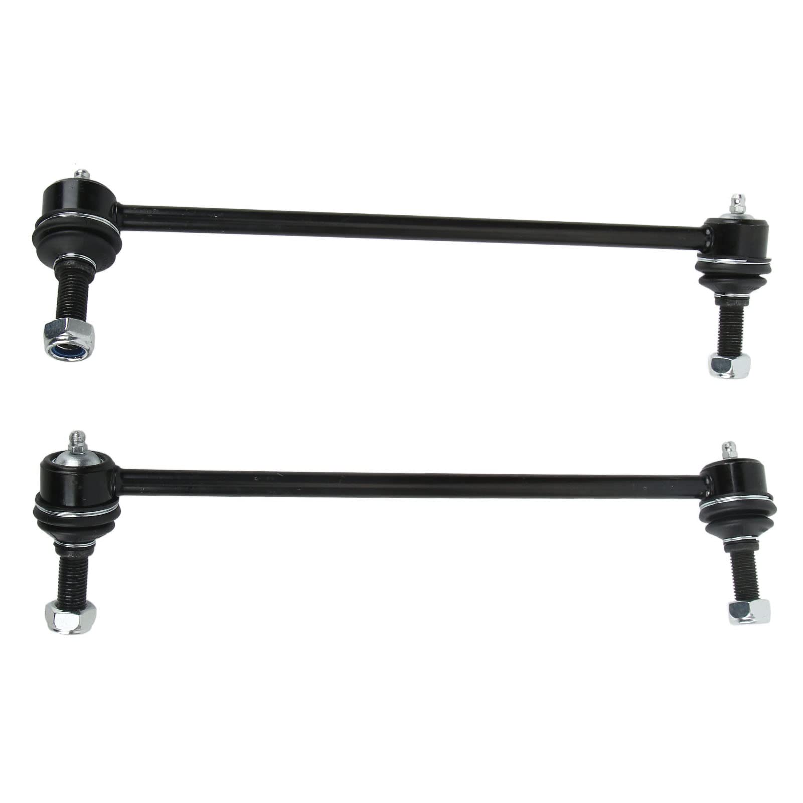 2 sztuki łączników końcowych stabilizatora przedniego Metal poddany obróbce cieplnej Kompatybilny z 2008-2009 Equinox 3.4L, 2006-2007 Torrent, 2002-2007 Saturn Vue – zastępuje