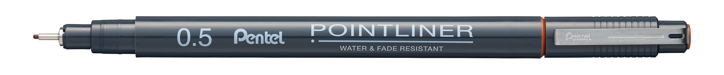 Pentel Pointliner 0.5mm Sanguine - Pack of 12, 1 count (Pack of 12) - Image 4