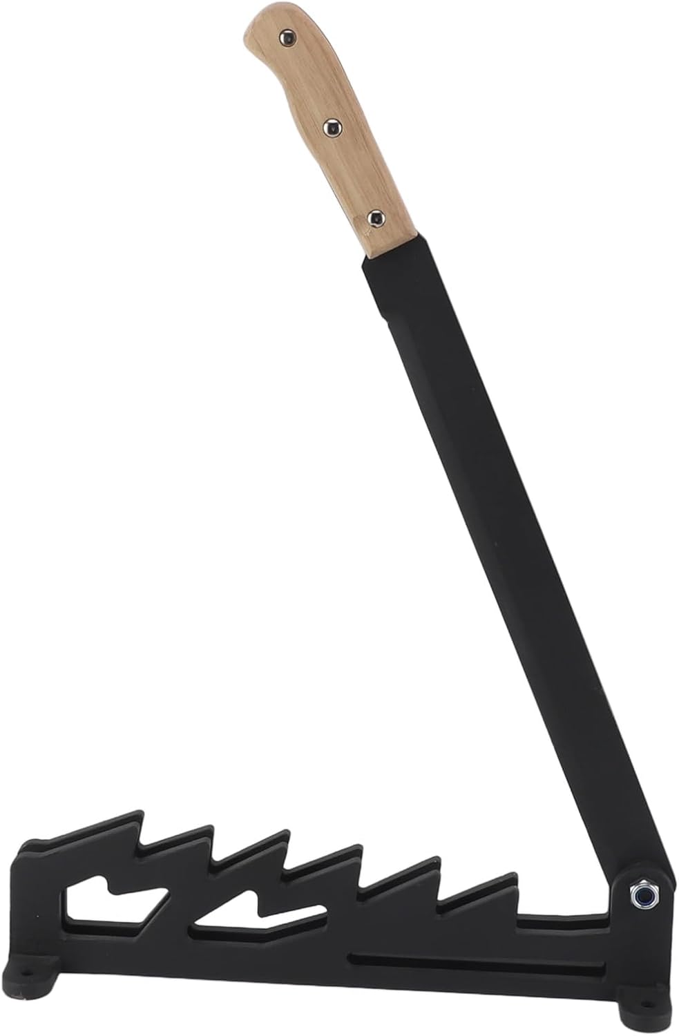 GOWENIC Log Splitters for Firewood high Carbon Steel Material, Wood Splitter Wall Mounted Design, Kindling Splitter Powerful Cutting Tool Adjustable Handle for Campfires Camping fireplaces