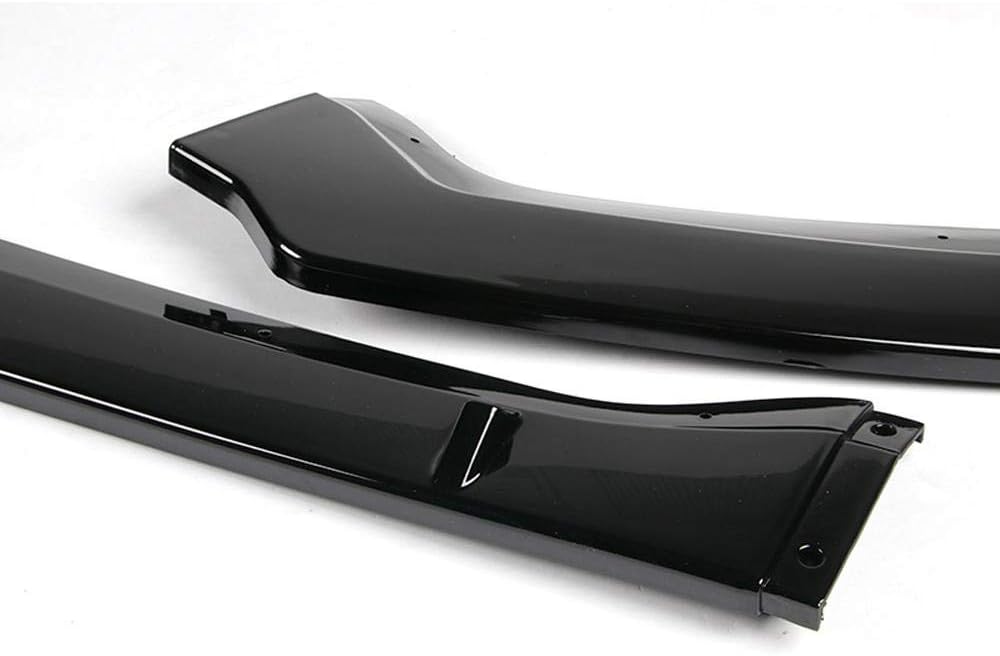 PU/678/PBK Painted Black Front Bumper Body Kit Lip 3PCS Compaitble with 2019&Up Altima Sedan