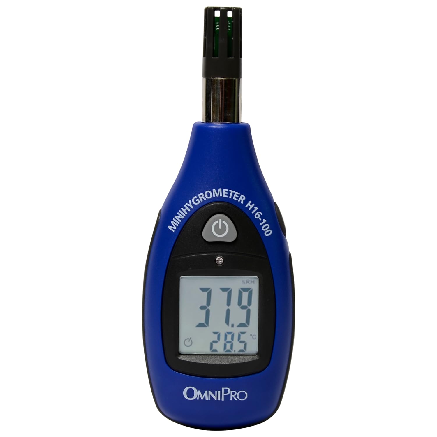 OmniPro Mini Hygrometer H16-100, Compact Digital Humidity and Temperature Measurement Meter