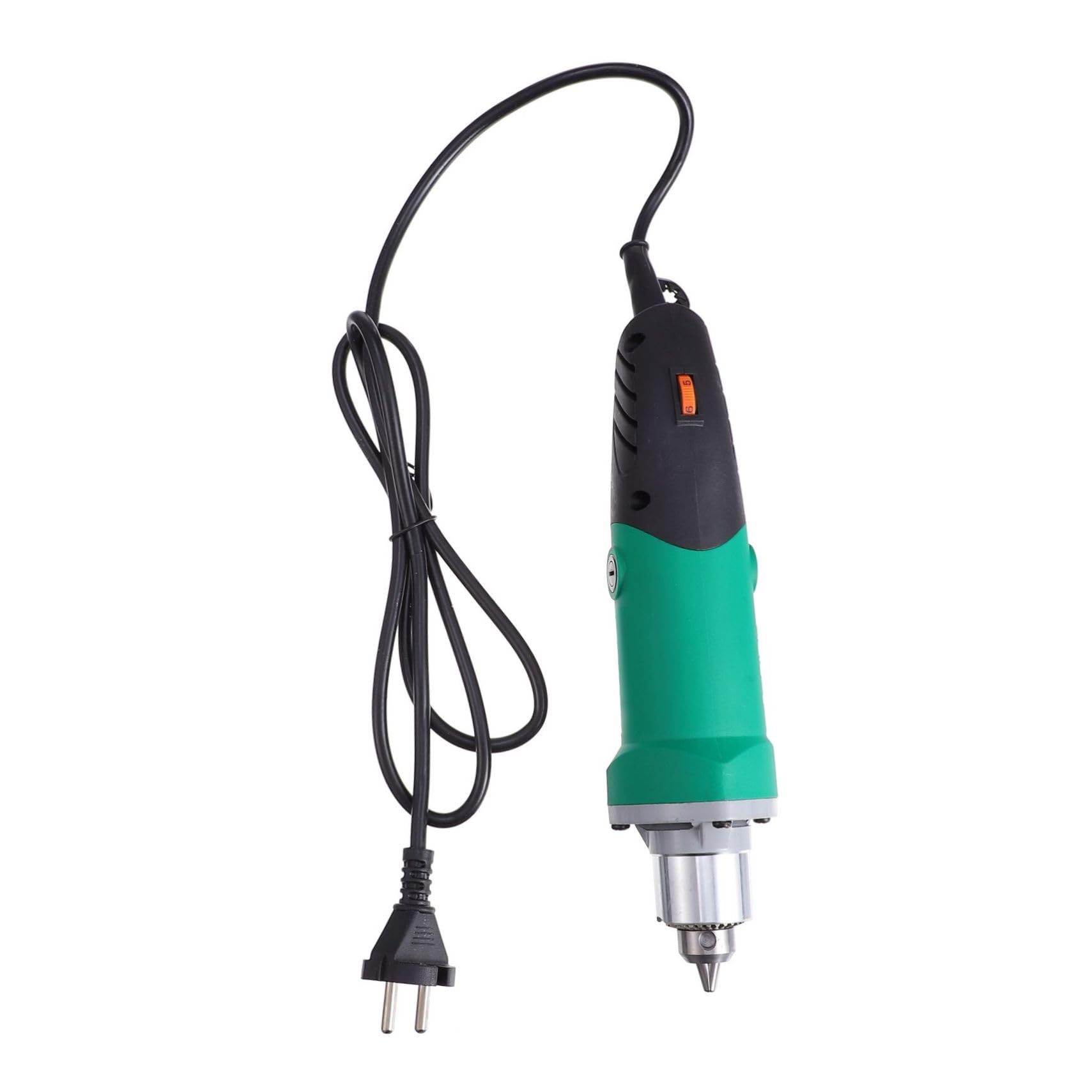 jojofuny Amoladora Eléctrica de 500 W Velocidad Ajustable y Portabrocas de 6,5 Mm, Herramienta Rotativa de Plástico y Metal para Grabado y Corte en Trabajos Precisos