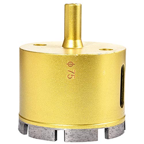 KATUR Punta diamantata per sega a tazza da 75mm