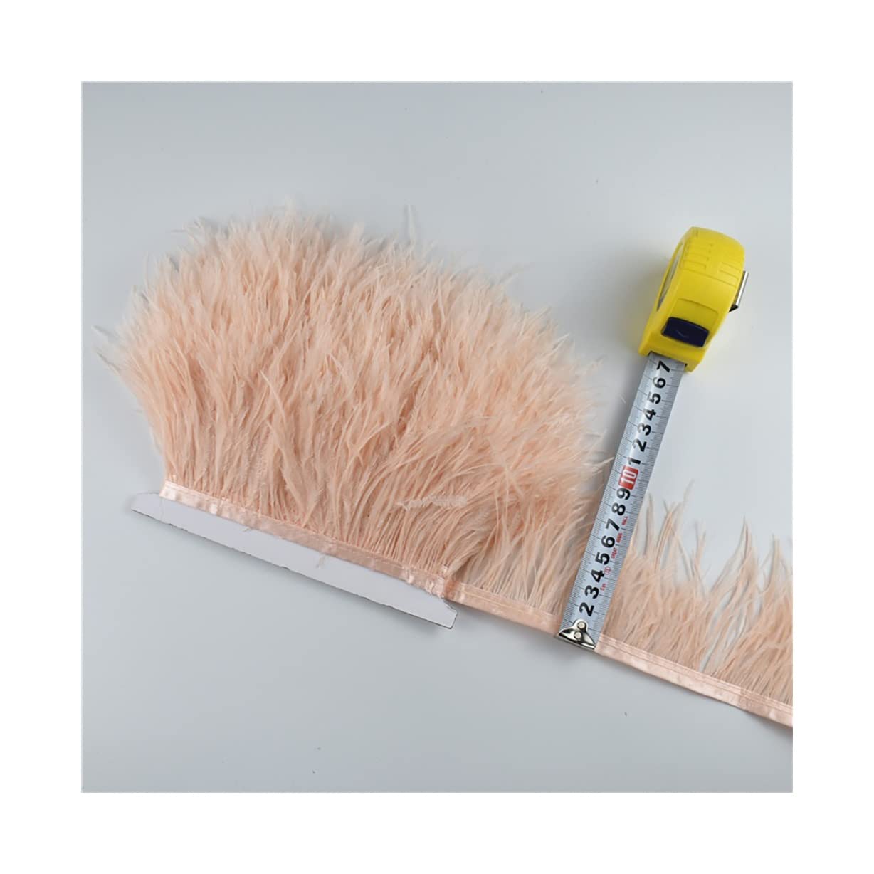 Plumes d'autruche naturelles 8 à 10 cm pour reussir vos loisirs creatifs