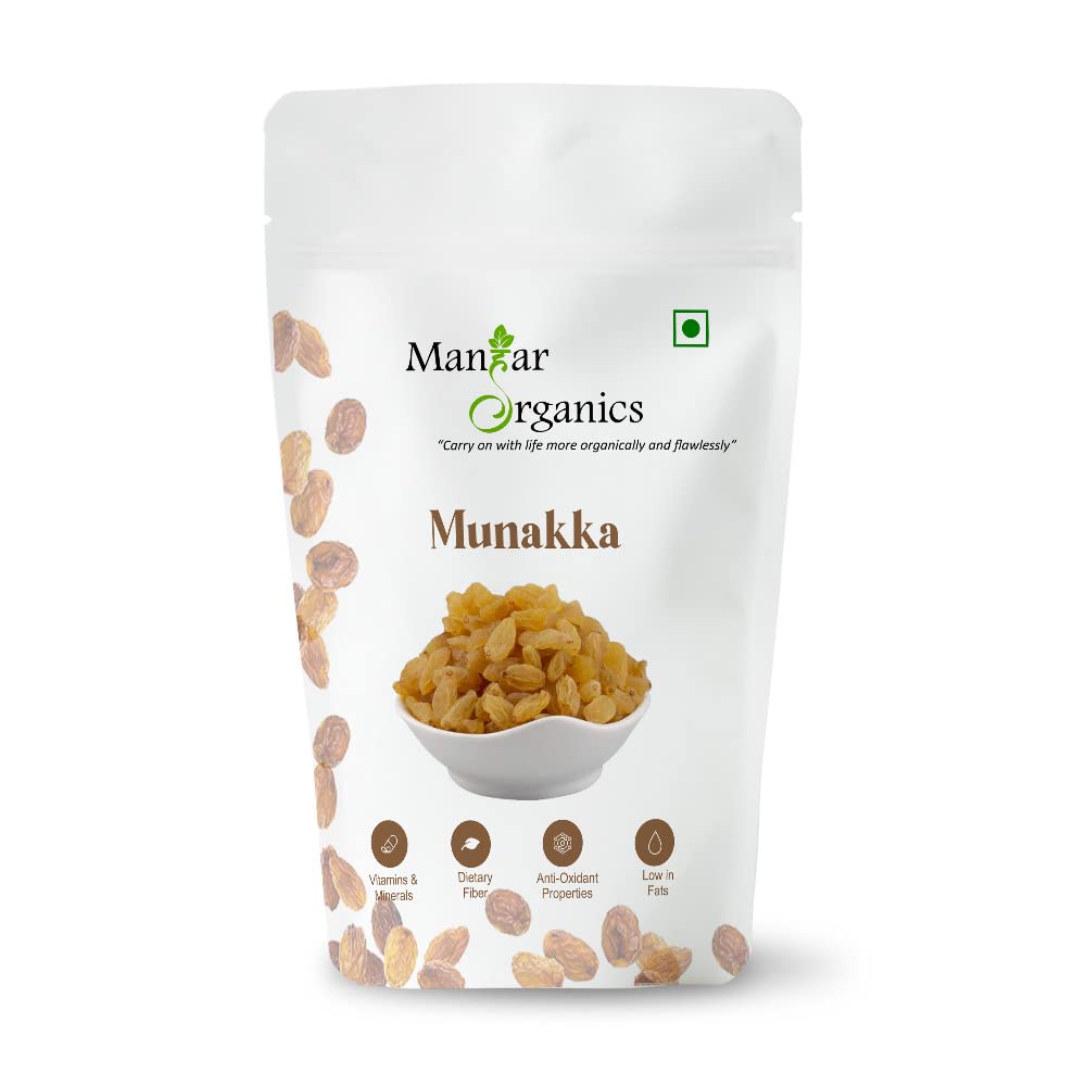 ManHar Organics Munakka (Abjosh) 250g | Seeded Black Raisins | Dried Grapes | Munakka Kishmish | Natural Sun-Dried Dry Fruit | Rich in Fiber | Daily Nutrition & Healthy Snacking-picture-11