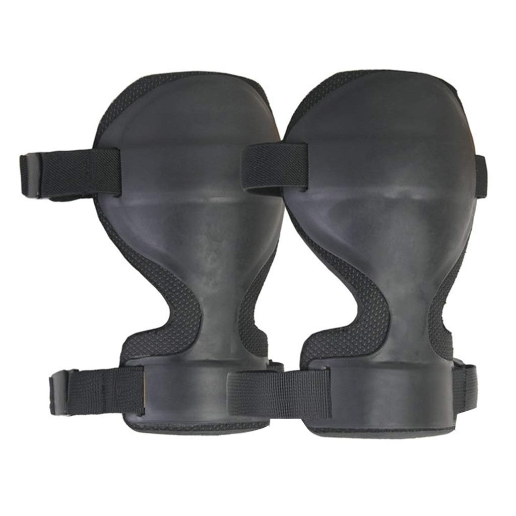 Genouillères tactiques combat argent inserts de protection souples