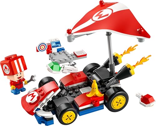 Image of LEGO Super Mario: Mario Kart - Standard Kart, Car Toy Playset, Nintendo Gift 72032