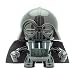 BulbBotz Star Wars 2020183 Darth Vader Kids Light up Alarm Clock | Black/Gray | Plastic | 3.5 inches Tall | LCD Display | boy Girl | Official