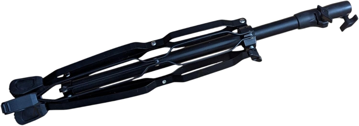 Kakesa Single Lead/Tenor Steel Drum Stand - Tripod Base (Black)