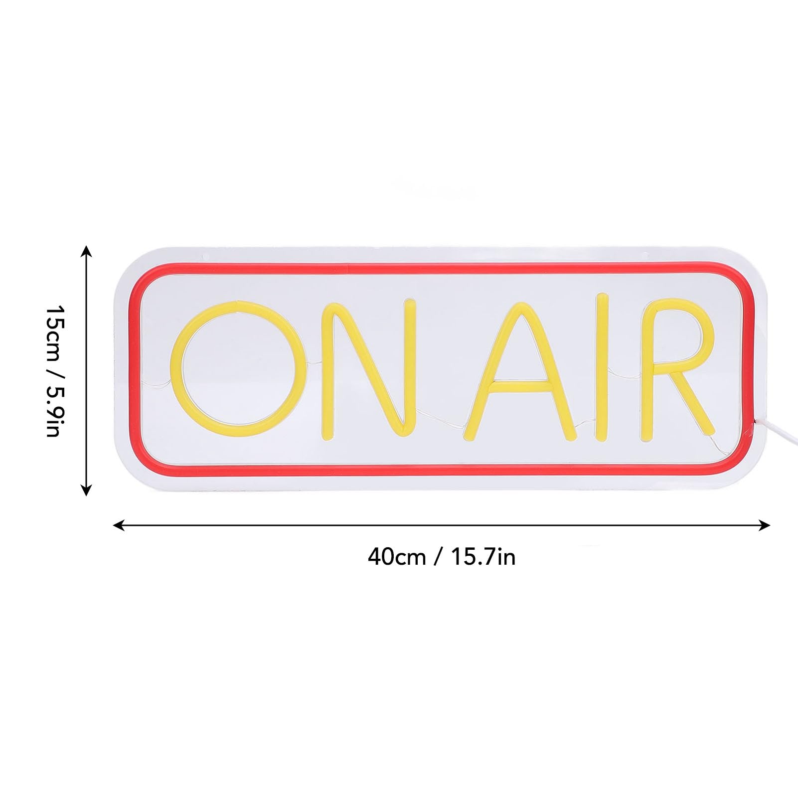Fabater sur Les Signes de Néon, sur Le Panneau D'éclairage Aérien, la luminosité Réglable, Le Panneau de Streaming en Direct, Le Panneau de Diffusion à Alimentation USB pour Le Studio