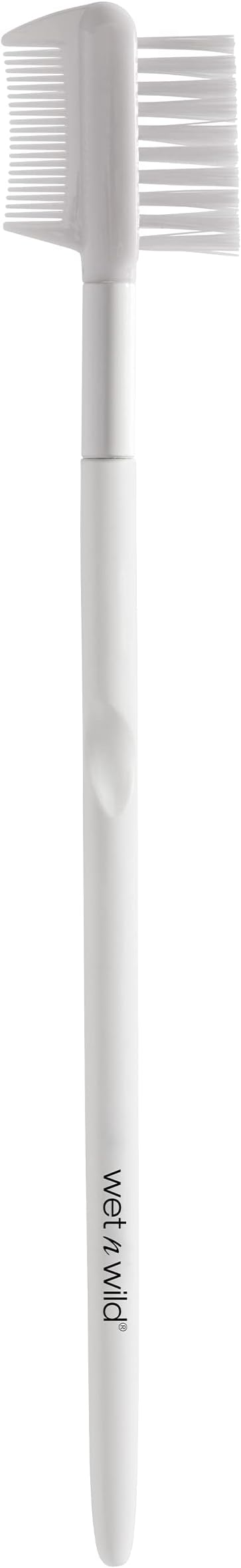 wet n wild Eyebrow and Liner Brush, Dual-Ended Precision, Angled for Definition, Ergonomic Handle for Comfortable Precision Control, Cruelty-Free & Vegan