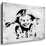 Fotoleinwand24 - Banksy Graffiti Art 