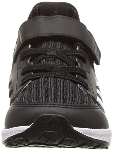 adidas Originals Baby Rapidarun Running Shoe, Black/Cloud White/Carbon, 8K M US Toddler2