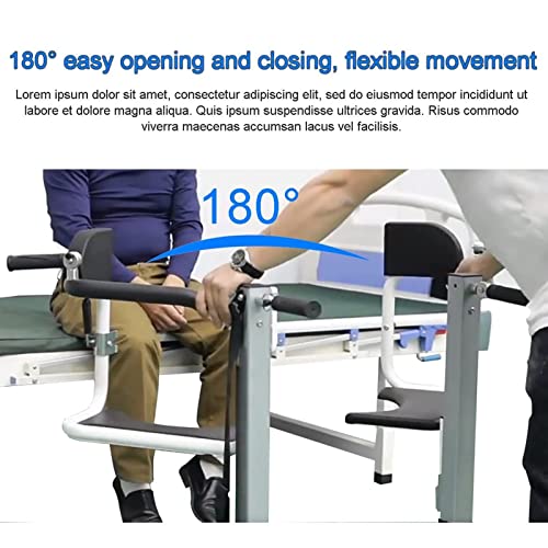 Electric Patient Lift Wheelchair For Home, Transfer Chair Wheelchair, Patient Lift Assist With 180° Split Seat And Bedpan, Portable Transport Wheelchair, Load 275 Lb #TOP6