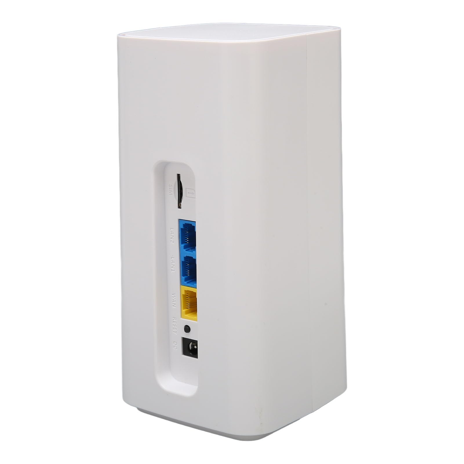 Airshi Router 4G LTE, Conversione Segnale 100-240V 4 Antenna Dissipazione Calore Router WiFi Wireless per Area Studio Remota Fino a 32 Utenti (Spina UE)