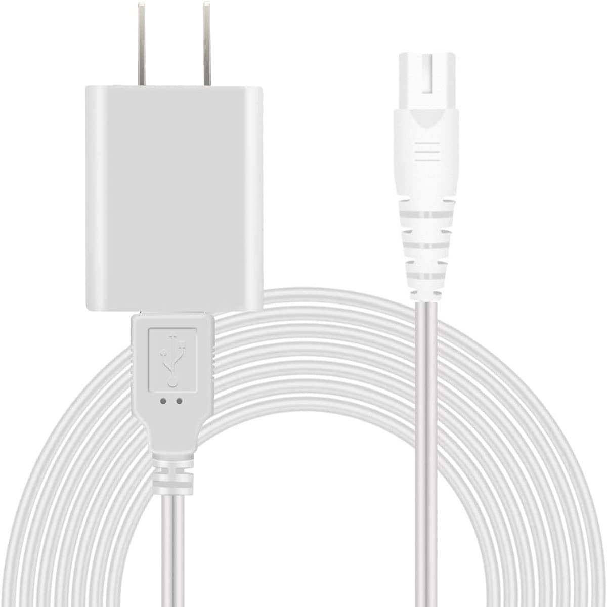 USB Charging Cable for Water Flosser, Portable Cordless Oral Irrigator Replacement Cable, Compatible with Nicwell Fairywill Aquasonic Nicefeel Oralfree INSMART TUREWELL Yafex Zerhunt Tovendor Hangsun