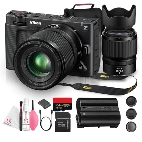 Nikon ZR 6K60 RAW Cinema Camera + 50mm f/1.4 Lens, Bag, 64GB