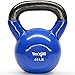Yes4All Vinyl Coated Kettlebells – Weight Available: 5, 10, 15, 20, 25, 30, 35, 40, 45, 50 lbs