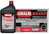 AMALIE DX-III-H/M Automatic Transmission Fluid (160-72836-56) 1 Quart Bottle, Pack of...