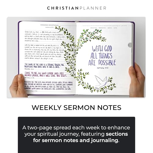 2025-Christian-Planner-Bible-Journal-and-Gratitude-Book-7x10-Spiral-Bound-with-Eco-Friendly-FSC-Certified-Paper-Monthly-Weekly-Daily-Organizer-Ultra-Violet
