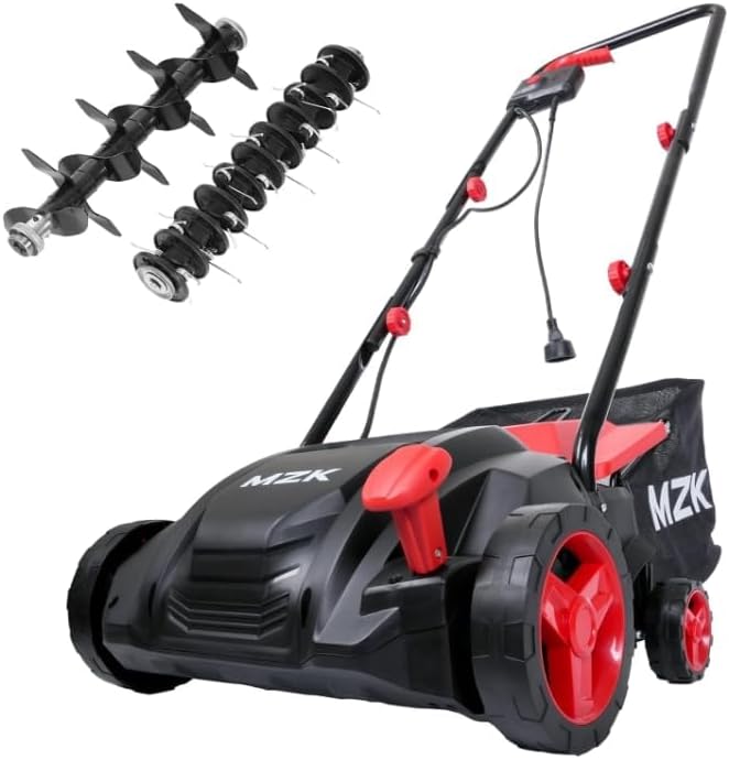 MZK 13-inch electric dethatcher and scarifier