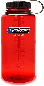 Nalgene Sustain 340 ml Tritan BPA-vrije kinderwaterfles van 50% kunststofafval, lekvrij, duurzaam, BPA-vrij, karabijnvriendelijk, herbruikbaar, Green Nessie
